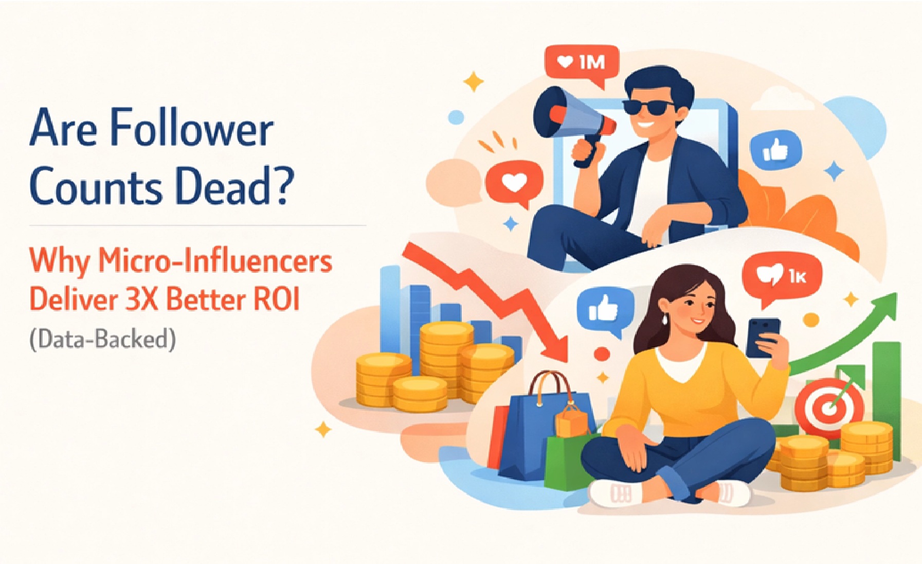 Are Follower Counts Dead? Why Micro-Influencers Deliver 3X Better ROI (Data-Backed)